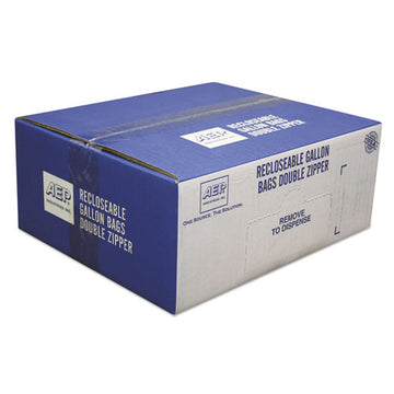 Handi-Bag® Resealable Clear Plastic Storage Bags, 1 Gal, 1.75 Mil, 10.5" X 11", Clear, 250-box freeshipping - TVN Wholesale